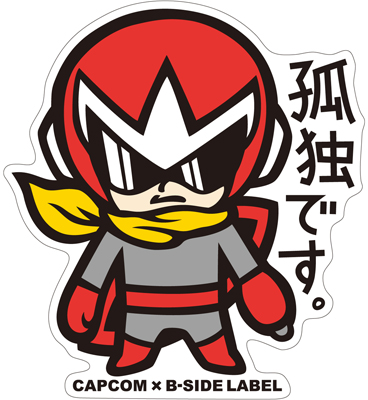 CAPCOM×B-SIDE LABEL ステッカー ロックマン 6種 - マイルストン
