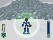 Shield Arm in Mega Man Legends 2.