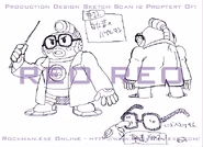 BubbleMan design sheet.