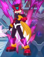 Omega's 3D model in Mega Man X DiVE.