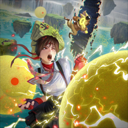 In the TEPPEN card Leave This to Me!.