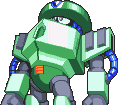 Bustshot sprite of Cold Man.