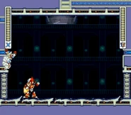 Zero using Earth Gaizer as a boss in Mega Man X2.