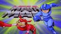 Mega Man and Rush in the Mega Man animated series