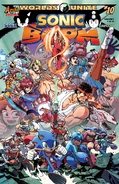 Sonic Boom #10: Variant cover art.