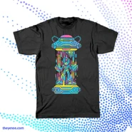 Powering Up (The Yetee) t-shirt.png (448 KB) Powering Up t-shirt art by paperbeatsscissors.