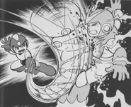 Rolling Cutter in Rock'n Game Boy.