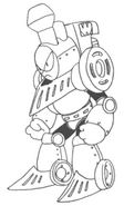 Charge Man in Mega Man Megamix.