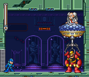 Ring Man's cameo appearance in Mega Man 7.