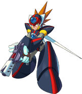 Axl with one pistol in Mega Man X7.