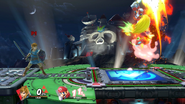 Zero using Ryuenjin in Super Smash Bros. Ultimate.