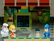 Dr. Light's lab in Mega Man Powered Up