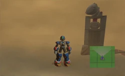 Screenshot from outside the base