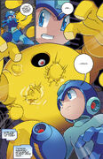 Yellow Devil in the Mega Man comic by Archie Comics.