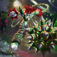 Guard Spike Rosered card in TEPPEN.