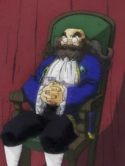 Couronne XIV’s portrait in the anime.