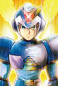 X in the cover of Rockman X The Novel: Irregulars Report.