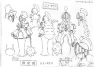 C.F. KnightMan design sheet.