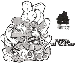 Purprill the Mandroid | MMKB | Fandom