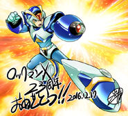 First Armor illustration by Yoshihiro Iwamoto.