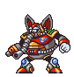 Character animation from Mega Man X.