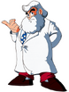 Artwork of Dr. Light from Mega Man 7.