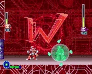 X using charged Frost Tower as a boss in Mega Man X5.