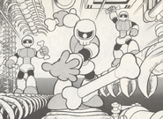 Skeleton Joe in the Rockman World 3 manga.