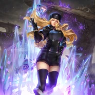 Degravers frozen by Kolin in TEPPEN.