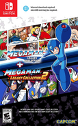 Mega Man Legacy Collection 1 & 2 Nintendo Switch cover art.