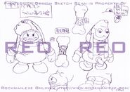 BubbleMan design sheet.