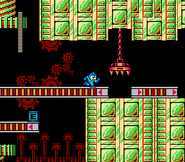 An E-Tank in Metal Man's stage