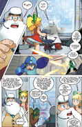 Sniper Joe in the Mega Man comic.