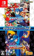 Rockman Classics Collection 1+2 Japanese Nintendo Switch cover.