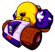 Yellow Devil in Mega Man: Battle & Chase.