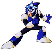 Shadow Man's original Mega Man 3 artwork.