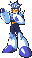 Gemini Man's CD database sprite from Mega Man & Bass.