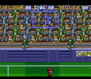 Sniper Joe cameo in Mega Man's Soccer.