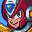 Mega Man X3 password screen mugshot.