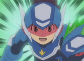 Star Force Mega Man in the anime.