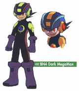 Dark MegaMan concept art