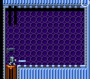 Gemini Man using Gemini Laser in Mega Man 3