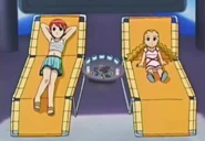 Yai and Maylu relaxing.