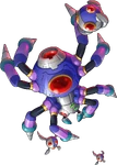 Mega Man X DiVE Boss Bospider.png (652 KB) Bospider in Mega Man X DiVE.