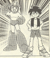 Rock in the Rockman & Forte manga.