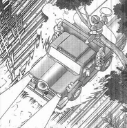 A truck in the Rockman X5 manhua.