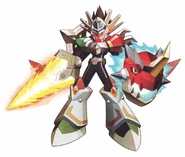 Art of Tribe King on a white background.