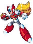 Zero's first appearance in Mega Man X.