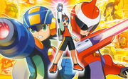 Mega Man Battle Network 5: Team ProtoMan promo.