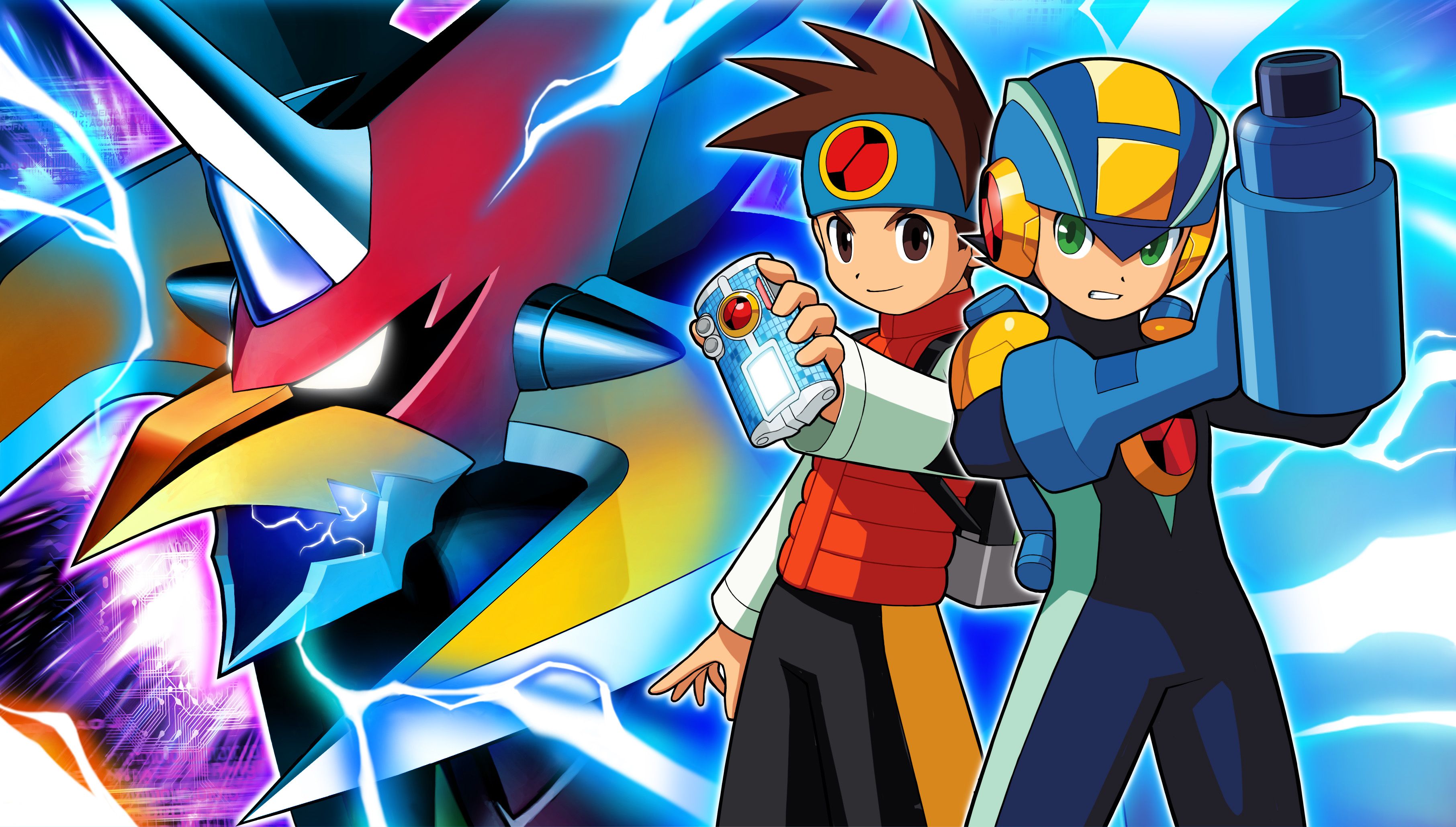 the battle network anime is really something : r/BattleNetwork